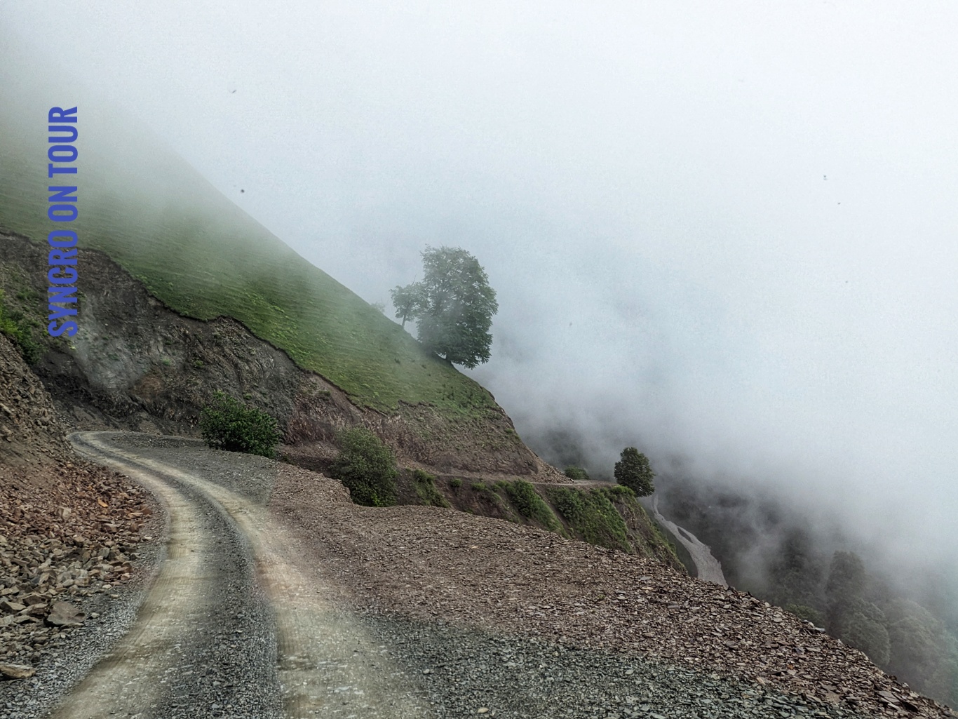 Nebel am Abano-Pass