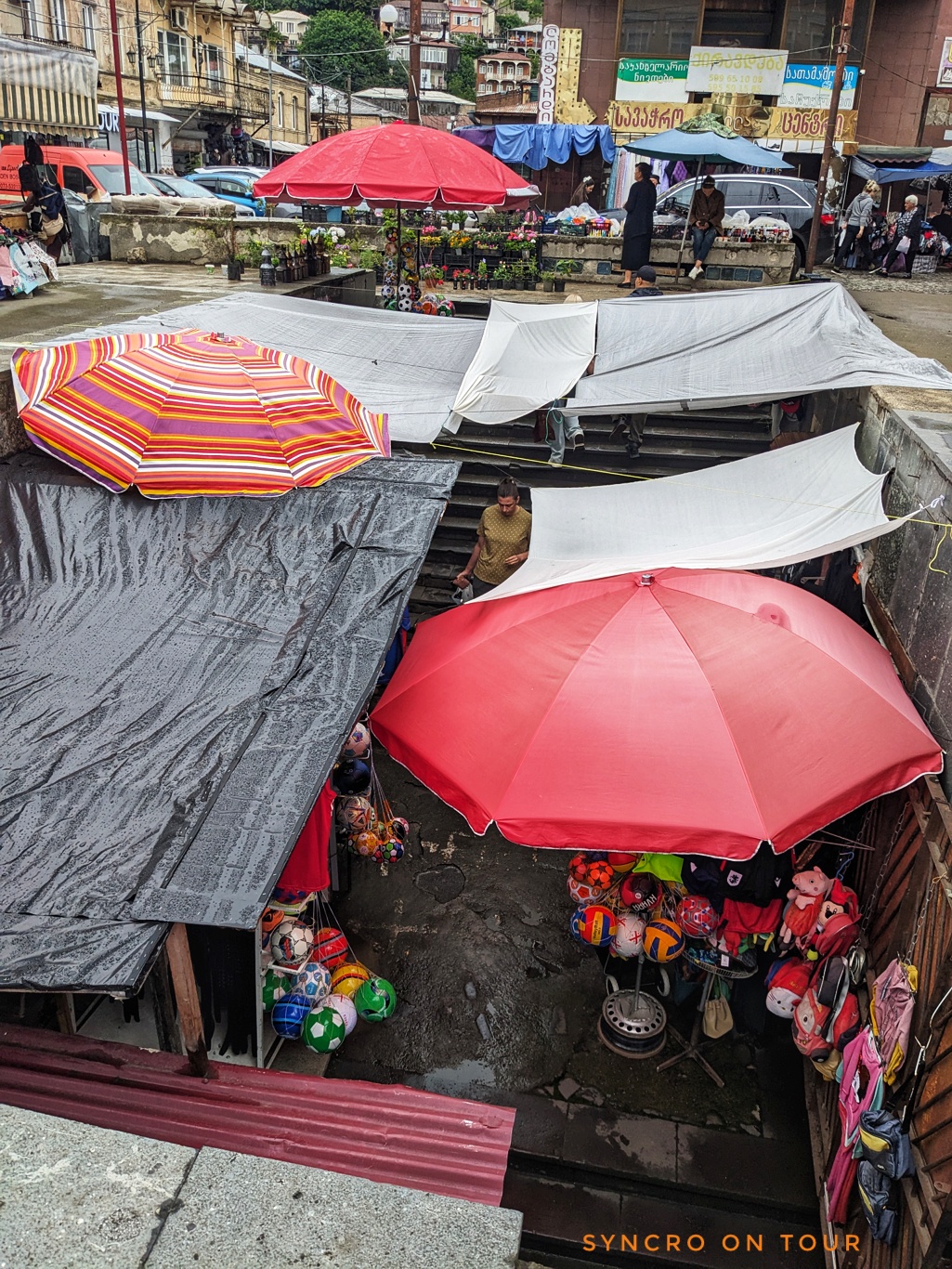 Kutaisi im Regen